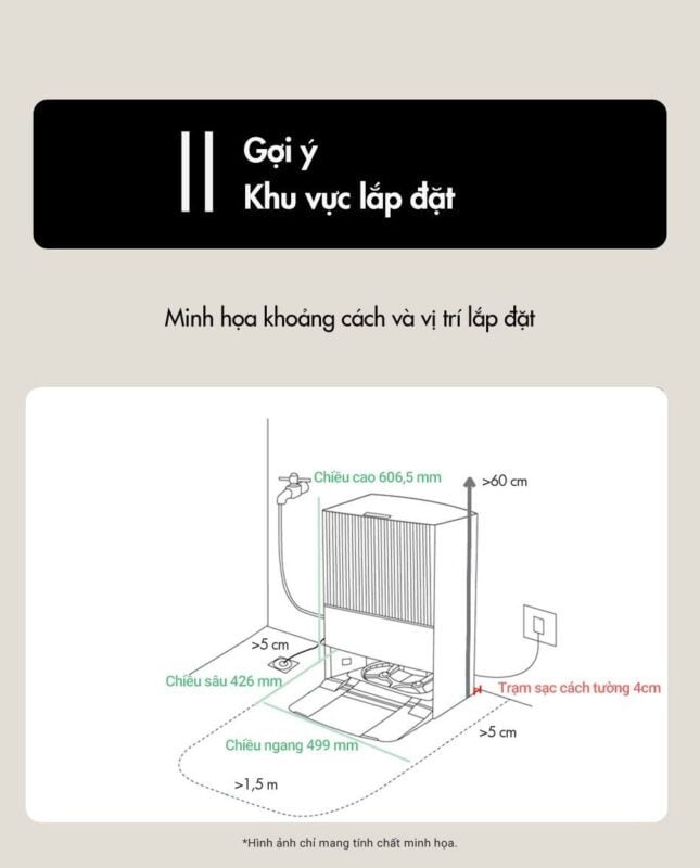 Bộ bơm xả nước tự động Dreame L20 Ultra – ảnh 5