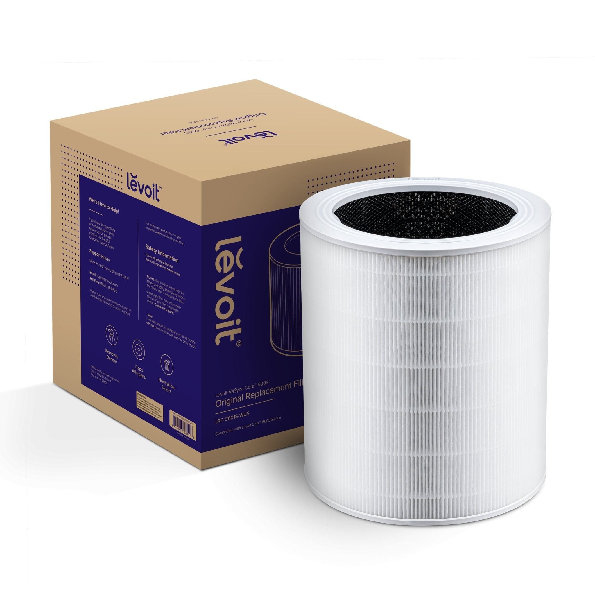 Bộ lọc thay thế máy lọc không khí Levoit Core® 600S – ảnh 4