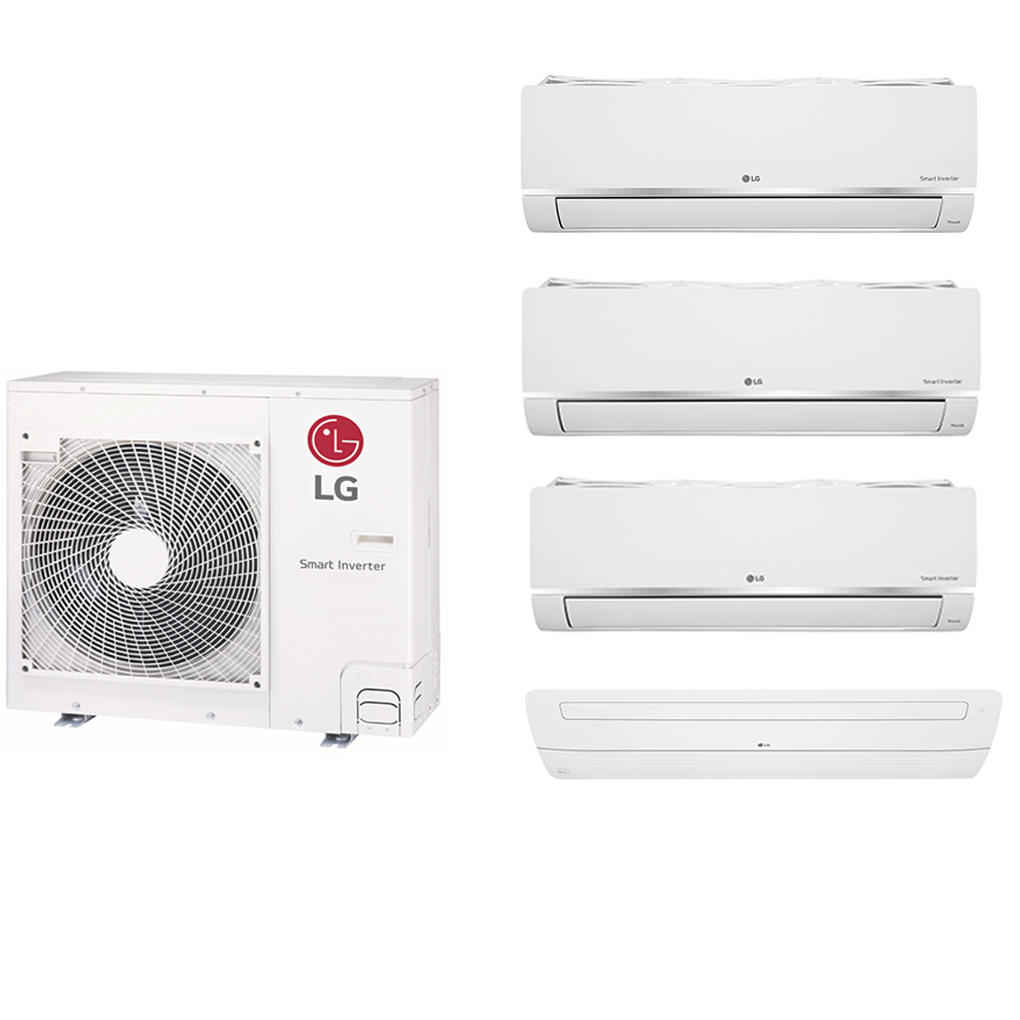 Bộ máy lạnh multi LG Inverter 3 dàn lạnh & cassette 5 HP A5UQ48GFA – ảnh 8