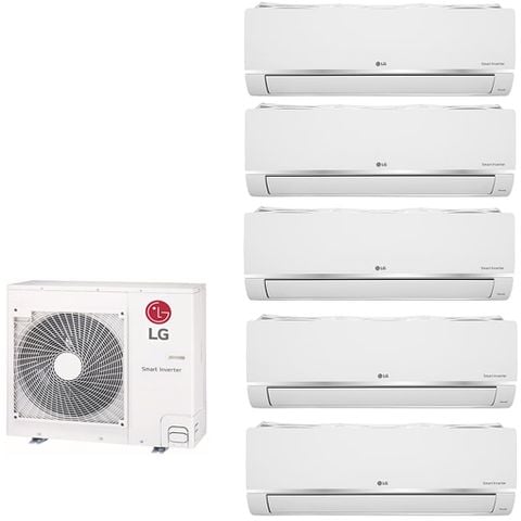 Bộ máy lạnh multi LG Inverter 5 Dàn Lạnh 5 HP Z5UQ48GFA0