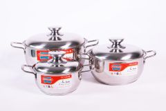 Bộ nồi inox 3 đáy Sunhouse SH335 ảnh 8