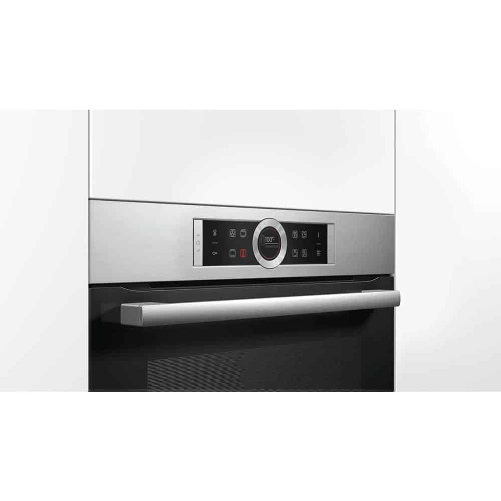 Khóa cửa điện tử – Lò nướng Bosch CBG675BS3 Series 8 Âm Tủ