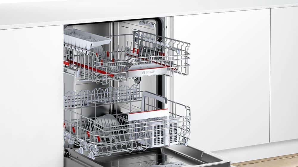 Yên tĩnh 39dB – Máy rửa chén Bosch SBV6ZBX01D Series 6 Âm Toàn Phần