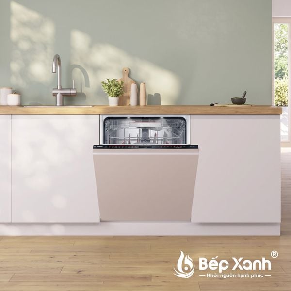 Máy rửa chén Bosch SMV8ZDX86M âm toàn phần Series 8, sấy Zeolith, New model