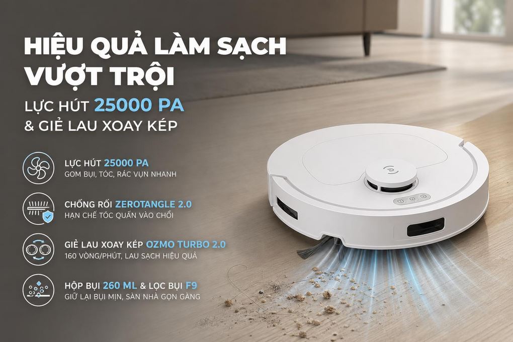 Thiết kế Ecovacs T30C Prime Omni