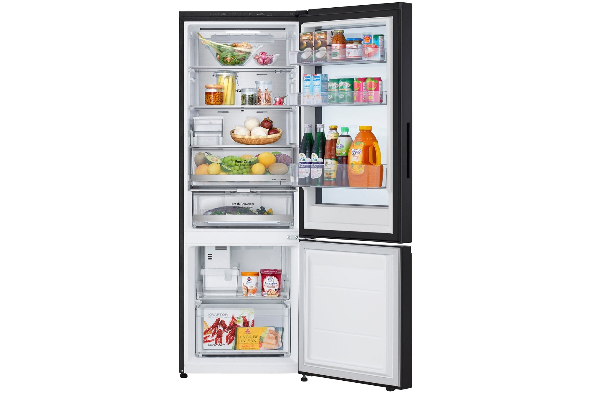 Tủ lạnh LG LBB33BLMAI - hình ảnh thực tế Tủ lạnh LG LBB33BLMAI - hình ảnh thực tế