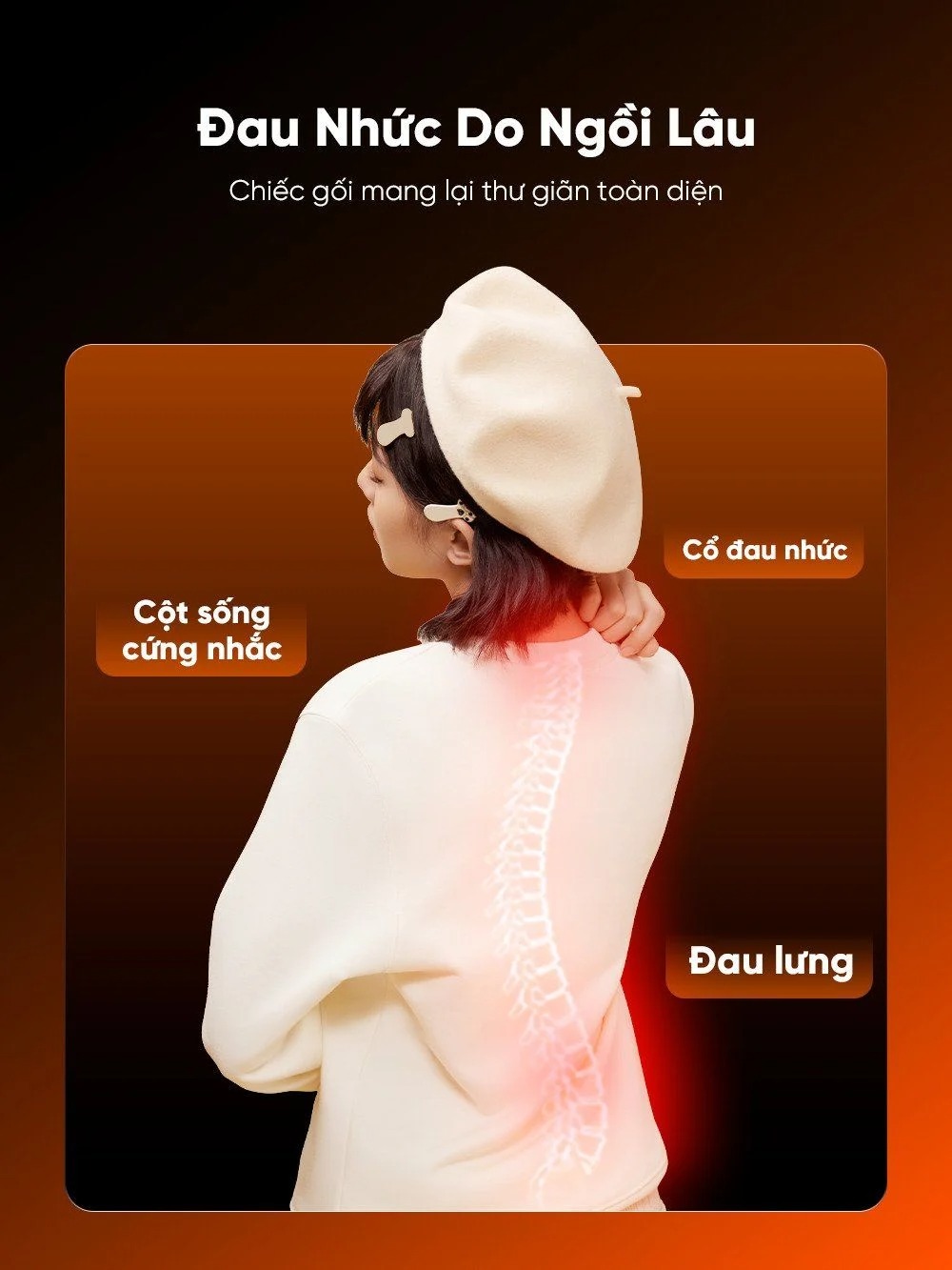 Gối Massage Cổ Và Lưng Đa Năng Breo P2 – ảnh 3