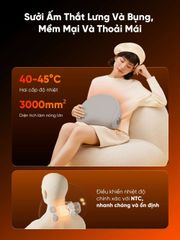 Gối Massage Cổ Và Lưng Đa Năng Breo P2 ảnh 6