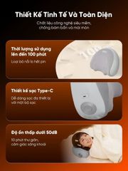 Gối Massage Cổ Và Lưng Đa Năng Breo P2 ảnh 8