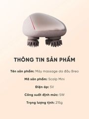 Máy Massage Đầu Breo Scalp Mini ảnh 7