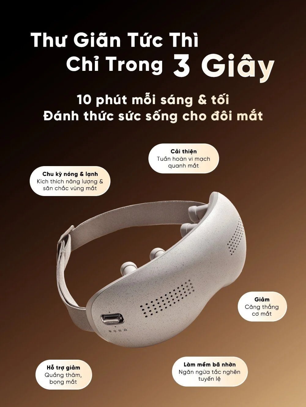Máy Massage Mắt Breo See K Pro – ảnh 8