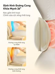 Đai Massage Chườm Nóng Bụng Và Thắt Lưng Breo Y2 ảnh 6