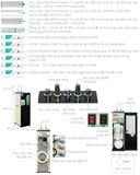  Máy lọc nước RO nóng nguội lạnh Hydrogen Livotec 638 10 lõi 