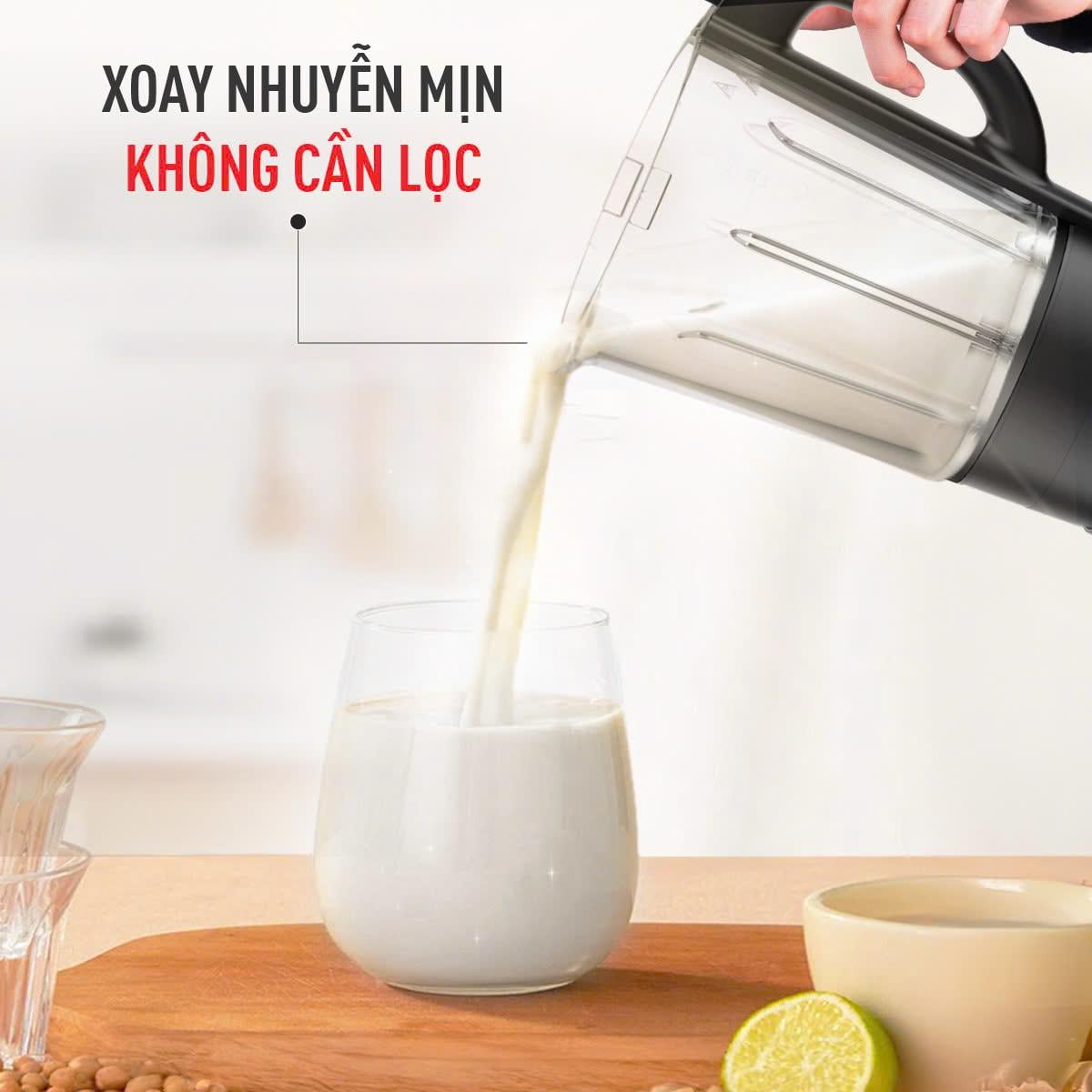 Máy xay sinh tố và sữa hạt Tefal BL511868 - 1000W – ảnh 7