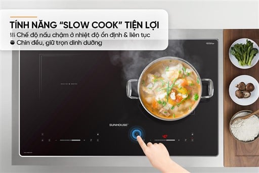 Bếp đôi điện từ Sunhouse SHB82122-MT – ảnh 8