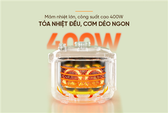 Nồi cơm điện 0.8L Sunhouse SHD8200 ảnh 3