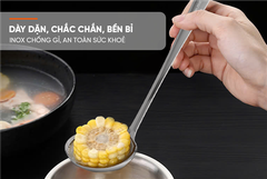 Muôi vá múc canh 290 inox Sunhouse KS-LA290I ảnh 3