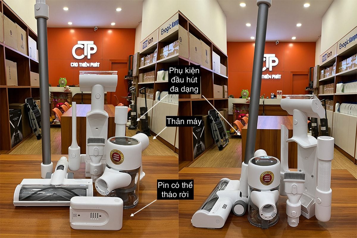 Máy hút bụi cầm tay không dây Dreame T10 – ảnh 2