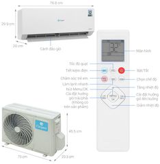 Máy lạnh Casper Inverter 1 HP QC-09IS36