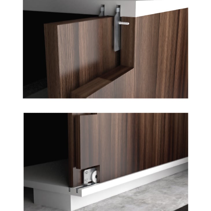 Phụ Kiện Cửa Trượt Tủ Slido Classic 50 IF Hafele 401.30.002 - So sánh phụ kiện cửa trượt tủ Slido Classic 50 IF Häfele 401.30.002 với phương án khác