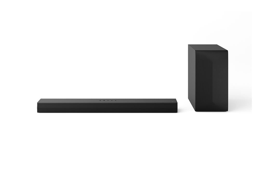 Loa thanh LG Soundbar S60T 3.1 kênh với Dolby Audio, AI Sound Pro tối ưu hóa âm thanh