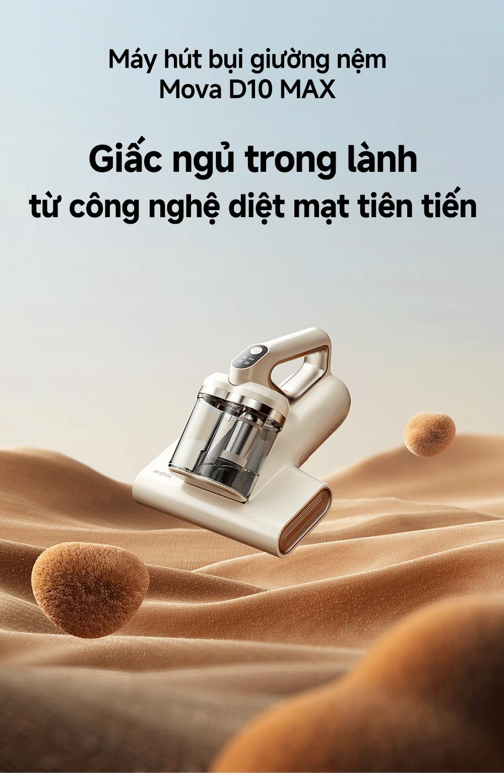 Máy hút bụi giường nệm Mova D10 Max máy hút bụi giường nệm – ảnh 6