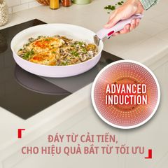 Bộ 3 nồi chảo cán rời Tefal Ingenio Serenity L827S404/L830S404/L828S404, quánh 20cm/ chiên 22cm/chiên 28cm, xanh dương ảnh 5