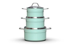 Bộ nồi chống dính đáy từ Sunhouse eco SHG1122M ảnh 4