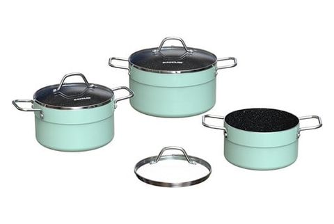 Bộ nồi chống dính đáy từ Sunhouse eco SHG1122M