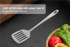 Xẻng sạn chiên xào inox 330 Sunhouse KS-TU330I ảnh 4