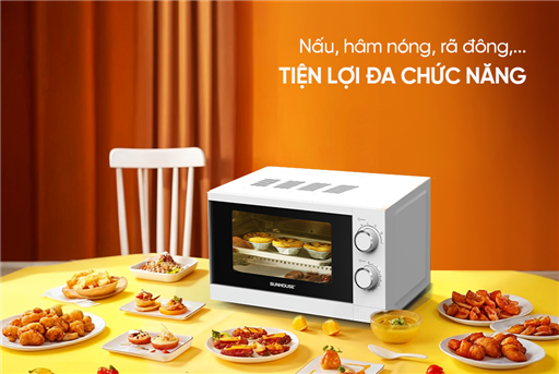 Lò vi sóng 20L Sunhouse SHD4819 – ảnh 4