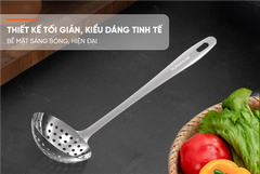 Muôi vá thủng 290 inox Sunhouse KS-SL290I ảnh 4