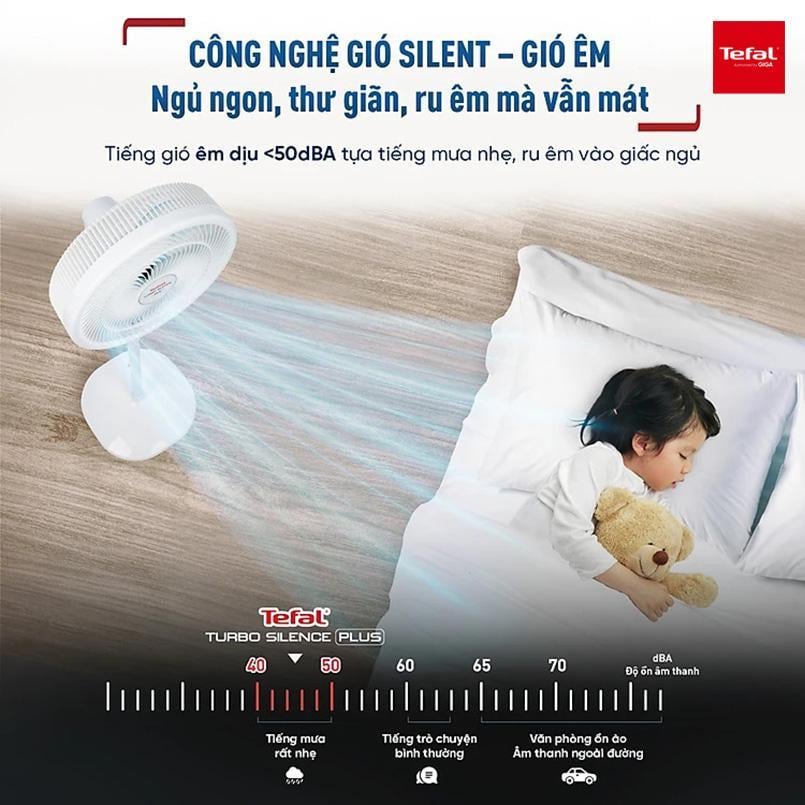 Quạt đứng Tefal TB Silence Plus VH689690/VH689990 – ảnh 6