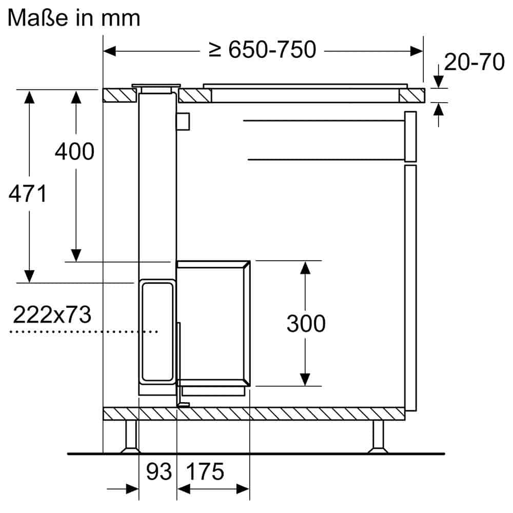 Máy hút mùi Bosch DDD97BM69 Series 8 Âm Bàn – ảnh 2