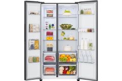 Tủ lạnh Side By Side LG 602L mặt kính đen S60BG ảnh 2