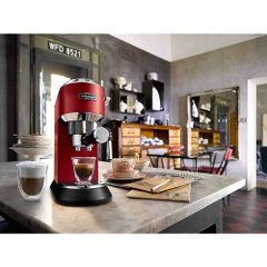Máy pha cafe thủ công DeLonghi EC685.R Dedica Style ảnh 6