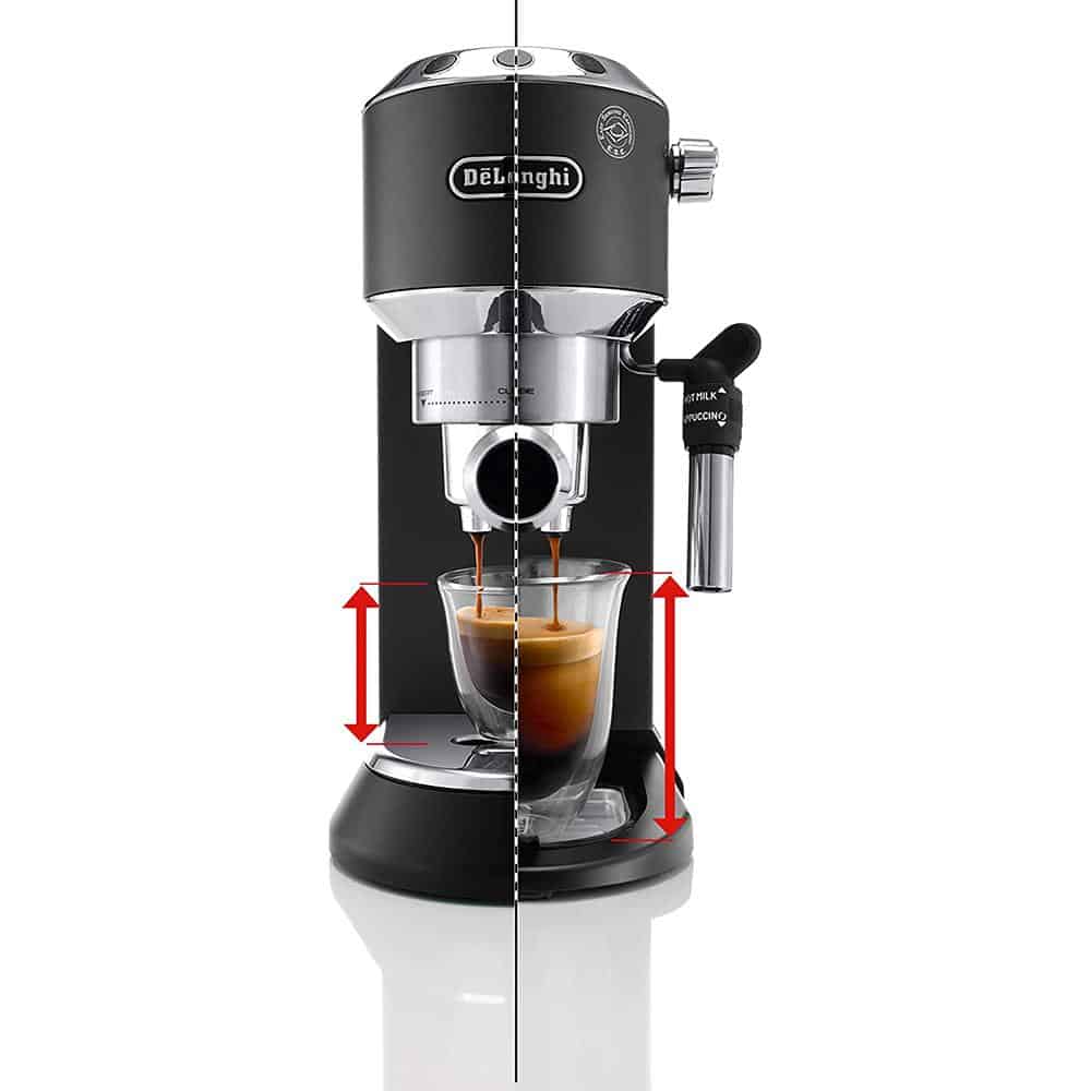 Máy pha cafe thủ công DeLonghi EC685.BK Dedica Style – ảnh 5
