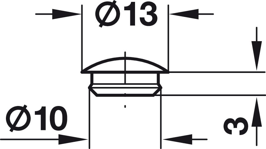 Nắp đậy ốc liên kết 13/10mm = nhựa Hafele 045.13.106 - Vai trò của ốc vít và liên kết trong đồ nội thất Nắp đậy ốc liên kết 13/10mm = nhựa Hafele 045.13.106 - Vai trò của ốc vít và liên kết trong đồ nội thất