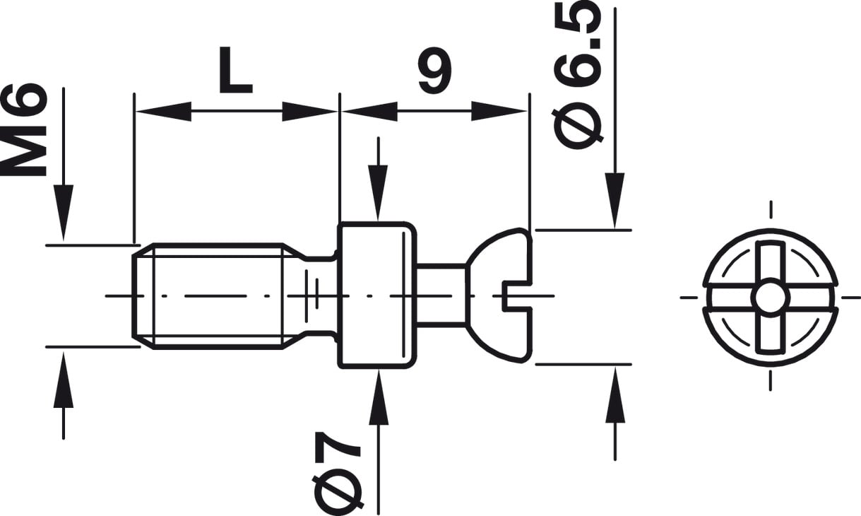 Thân O6LK =KL Hafele 263.21.826 - Ứng dụng phụ kiện liên kết nhóm 263 Thân O6LK =KL Hafele 263.21.826 - Ứng dụng phụ kiện liên kết nhóm 263
