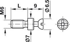 Thân O6LK =KL Hafele 263.21.826 ảnh 3
