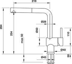 Vòi Rửa Chén BlancoLinus-S Hafele 565.68.950 ảnh 3
