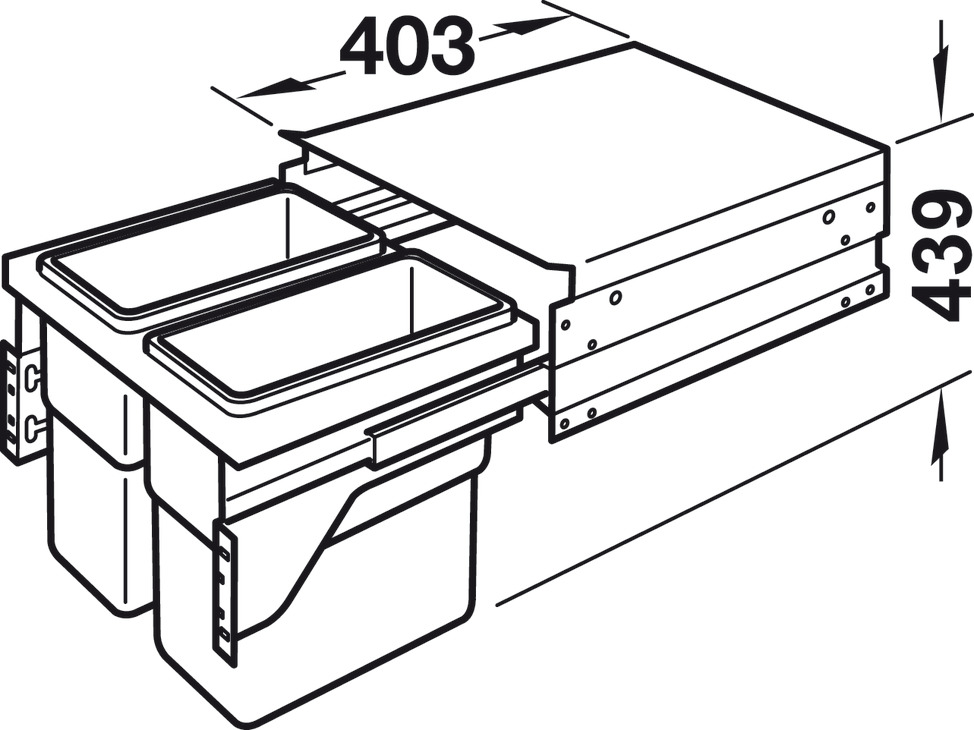 Thùng Rác R450mm Có Ray Kéo Hafele 502.73.901 - Thùng rác ray kéo Hafele 502.73.901 hoạt động thế nào? Thùng Rác R450mm Có Ray Kéo Hafele 502.73.901 - Thùng rác ray kéo Hafele 502.73.901 hoạt động thế nào?