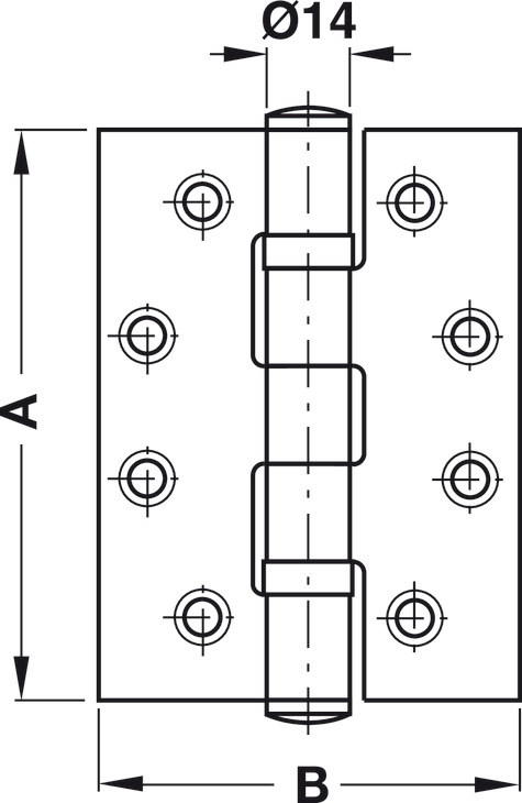 Bản lề lá 2BB đồng rêu 102x89x3mm Hafele 926.20.909 - Vì sao nên quan tâm đến bản lề khi làm nội thất?