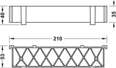 Tấm đệm cho bộ giảm chấn Hafele 405.11.401 ảnh 2