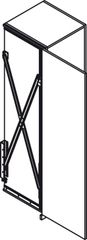 Concepta 30 fitting 1851-2300 silver Hafele 408.30.591 ảnh 3