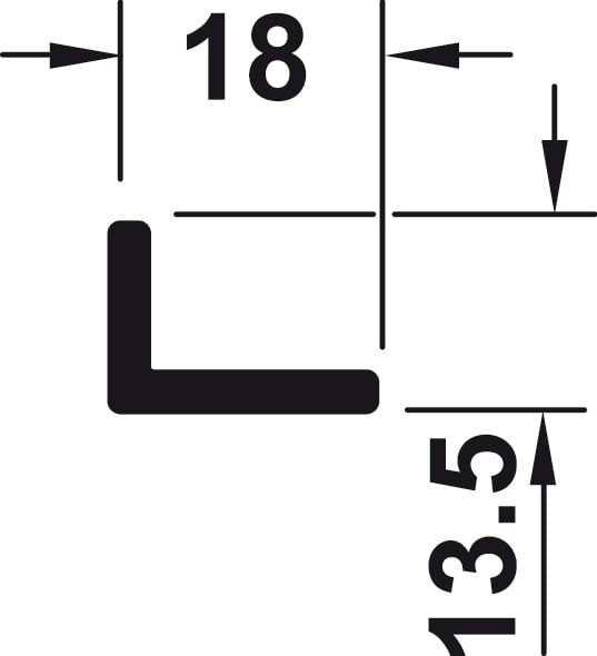 Ray Trượt Dưới Dài 3000mm Hafele 409.60.903