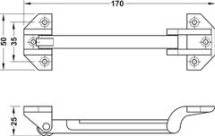 Chốt An Toàn Hafele 911.58.052 ảnh 2