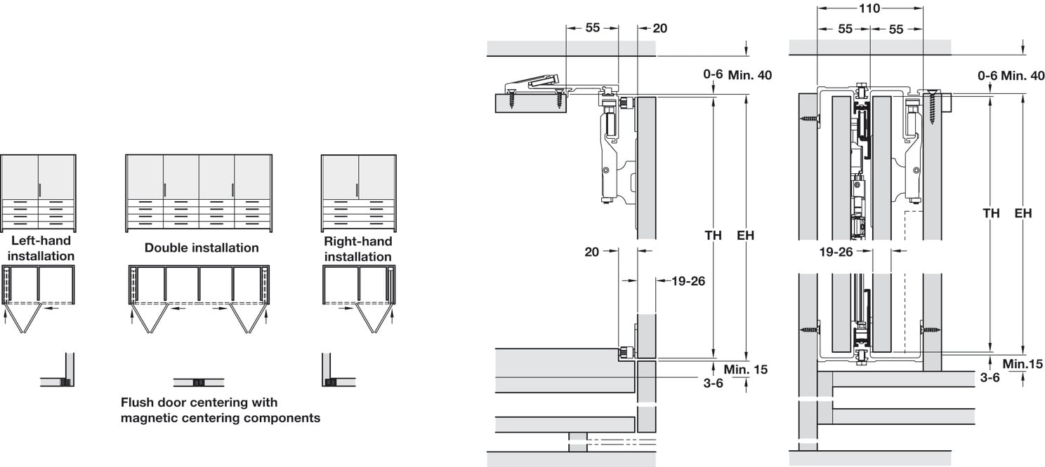 Bộ Phụ Kiện Cửa Concepta Folding 25 Trái Hafele 408.31.000 - Đặt bộ phụ kiện cửa Concepta Folding 25 trái Häfele 408.31.000 ở đâu uy tín?