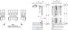 Bộ Phụ Kiện Cửa Concepta Folding 25 Trái Hafele 408.31.000 ảnh 5