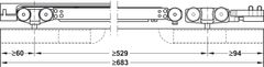 Phụ Kiện Cửa Trượt Slido Classic 120-I Hafele 941.25.005 ảnh 4